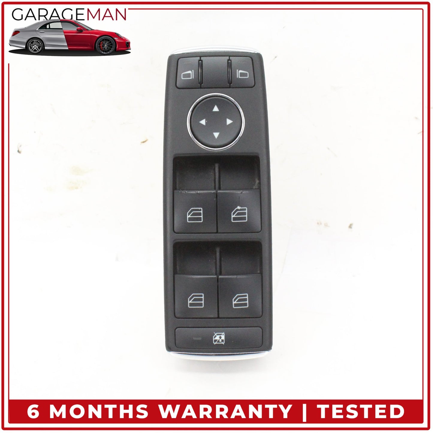 2008-2014 Mercedes W204 C250 Front Left Side Master Window Control Switch OEM