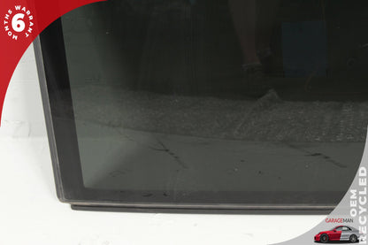 2011-2018 Porsche Cayenne S Hybrid 92A SUV Rear Upper Sunroof Sun Roof Glass Window Panel 7P0877056