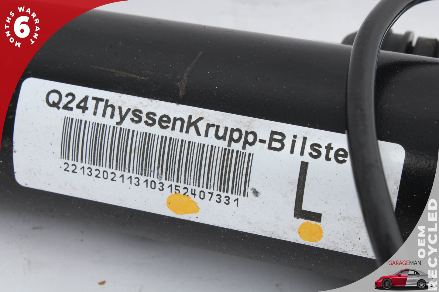 2007-2014 Mercedes W221 S400 Rear Left Driver Side Airmatic Shock Strut OEM