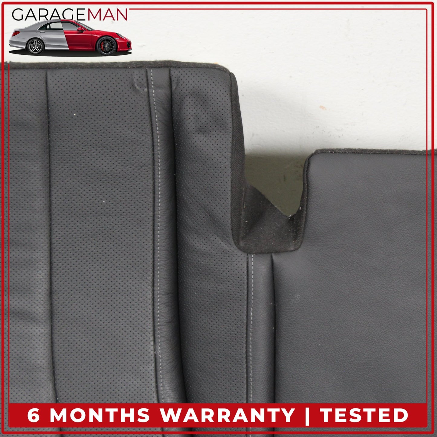 2014-2020 Mercedes W222 S550e Rear Lower Bottom Seat Cushion Black OEM