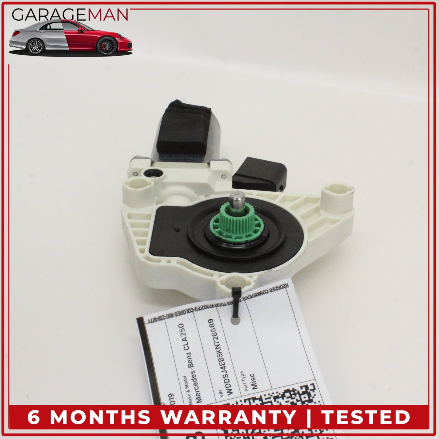 2014-2019 Mercedes-Benz CLA250 W117 Sedan Rear Left Window Regulator Motor 61041113 OEM