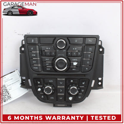 2016-2019 Buick Cascada Radio Audio Climat Control Panel Assy 13497754 OEM