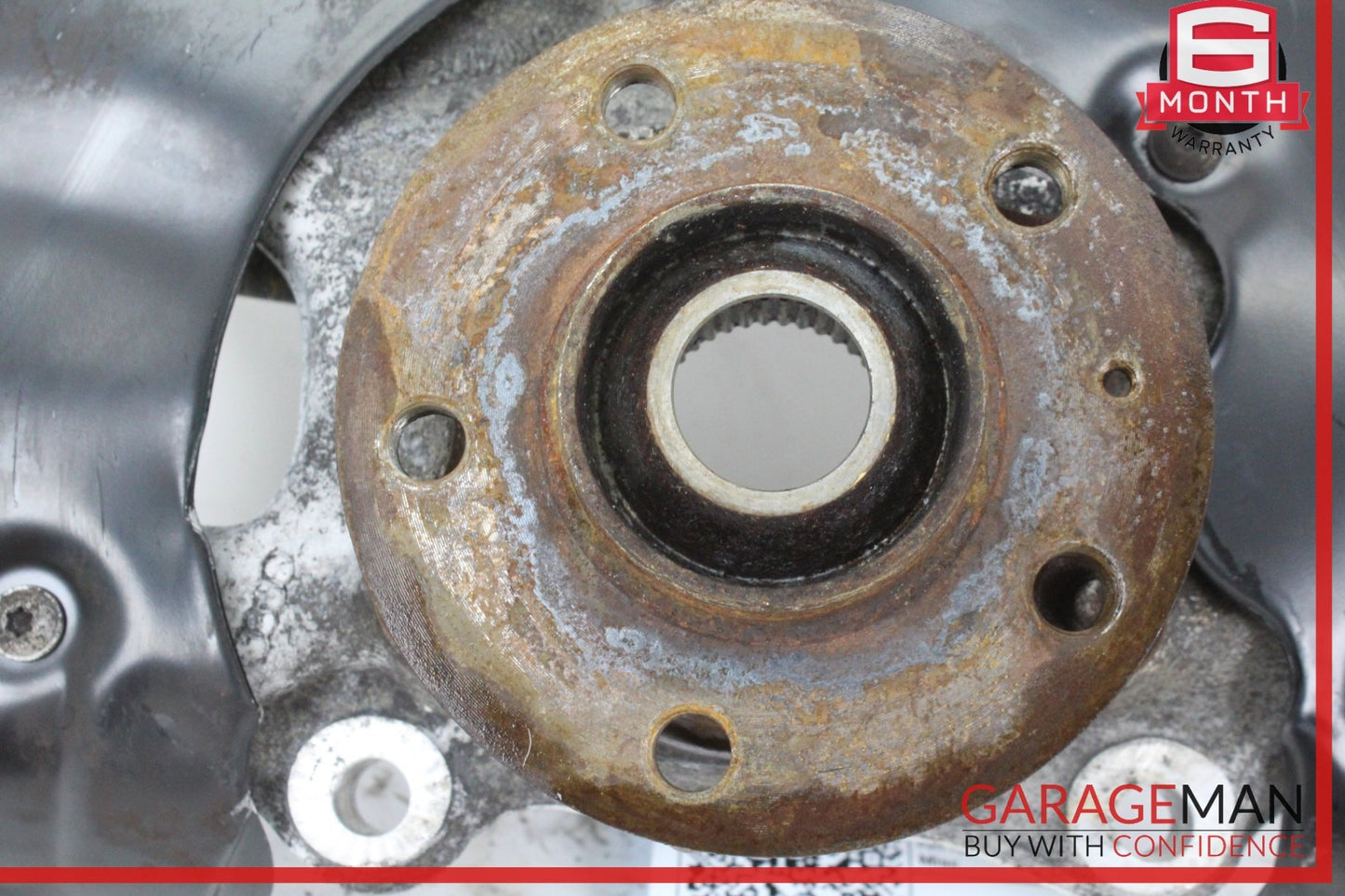 2009-2018 Audi A6 C7 Sedan Front Left Spindle Knuckle Wheel Hub 4G0407241 OEM