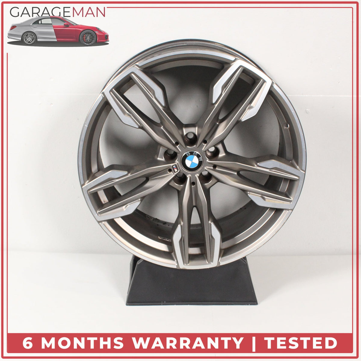 2018-2025 BMW X3 X4 G01 G02 Rear Side Wheel Rim 9.5JX21 H2 IS43 8053456 OEM