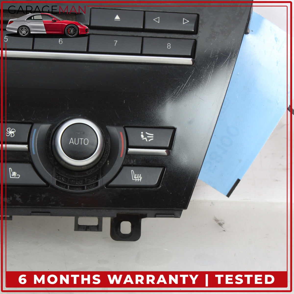 2012-2018 BMW 650i F13 Front Dash Radio Audio Climate Control Panel 9257250 OEM