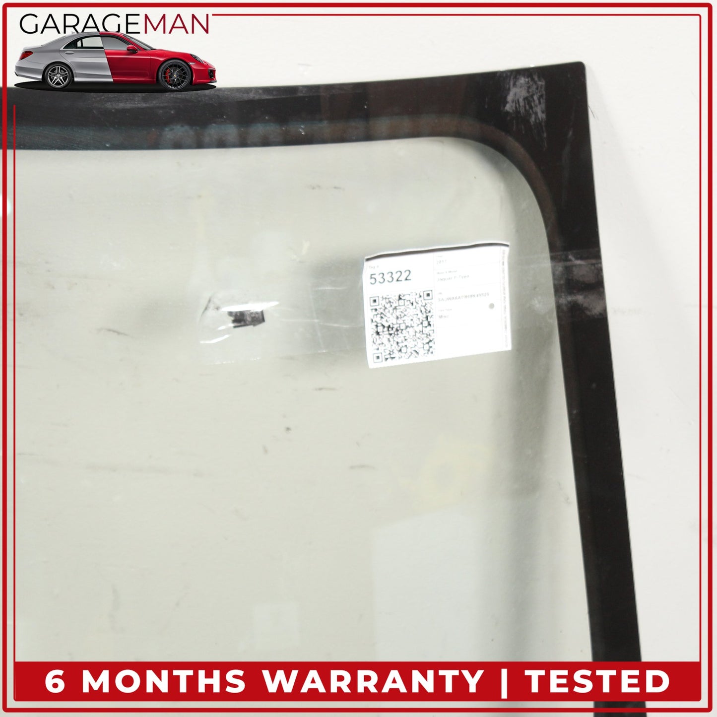 2015-2017 Jaguar F-Type X152 Coupe Windshield Windscreen Window Glass OEM