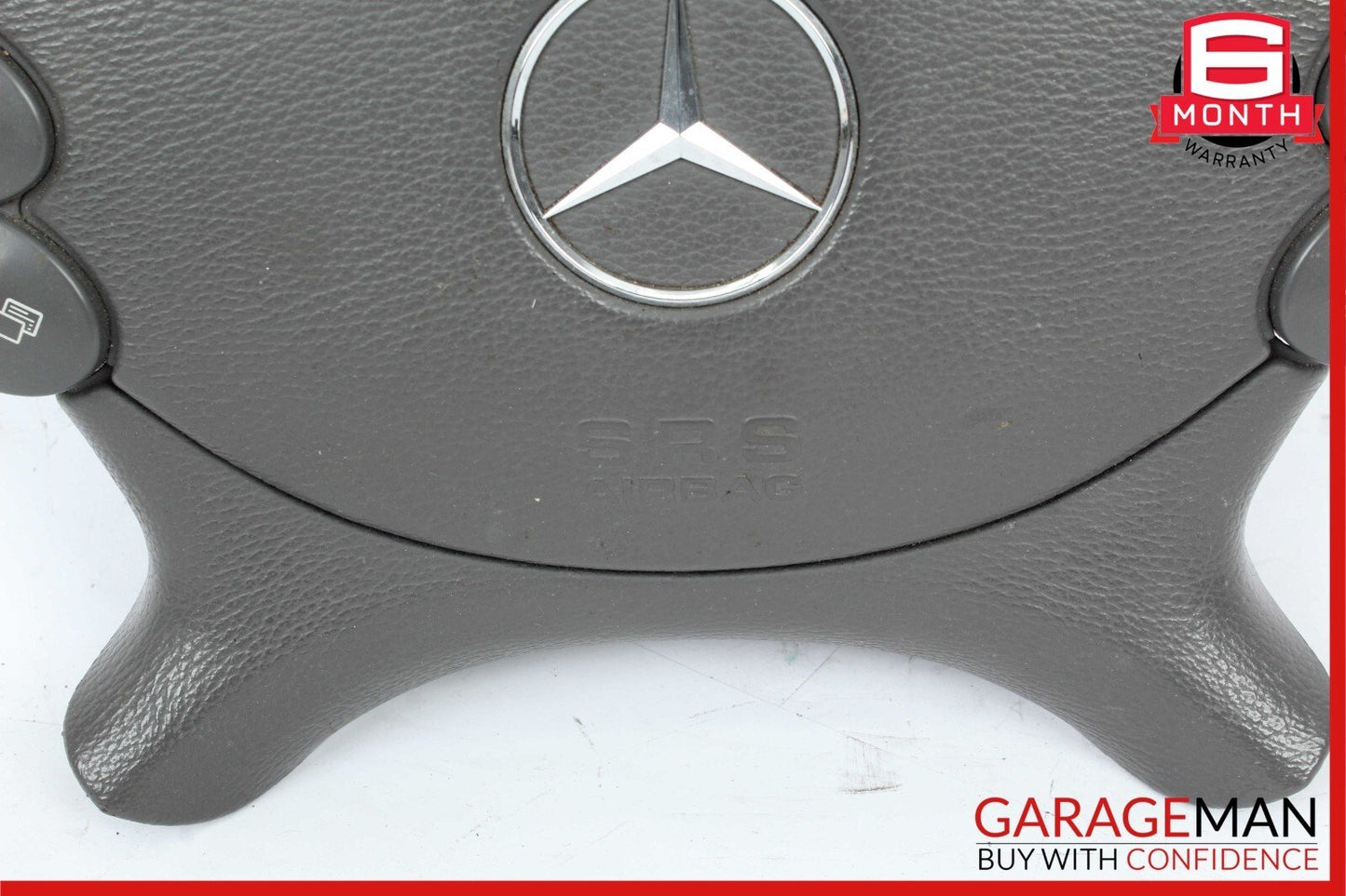 03-12 Mercedes W211 E350 G500 G55 AMG Steering Wheel Airbag Air Bag Grey OEM