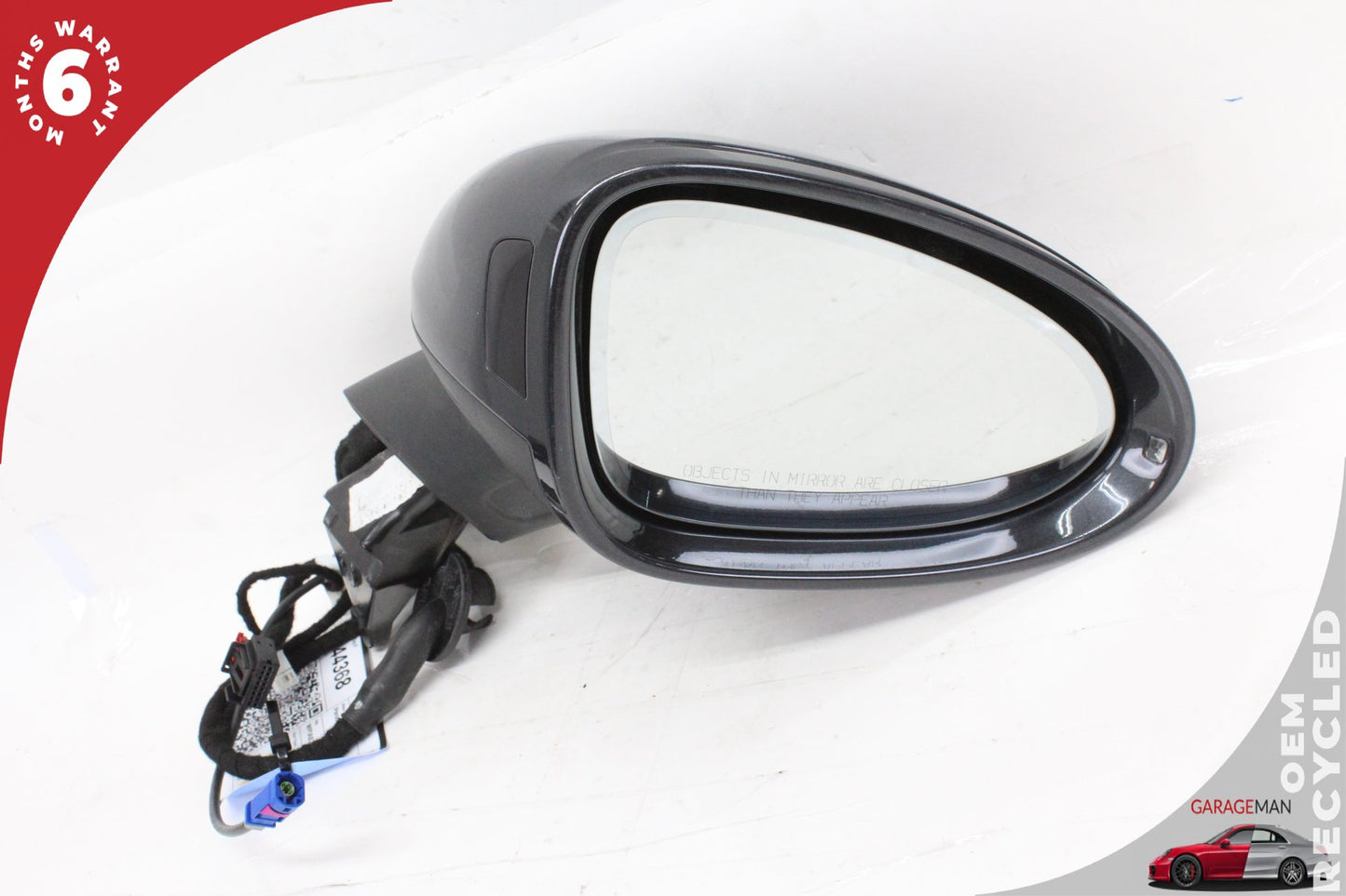 2015-2018 Porsche Macan 95B Right Rear View Door Mirror w/ Blind Spot and Camera