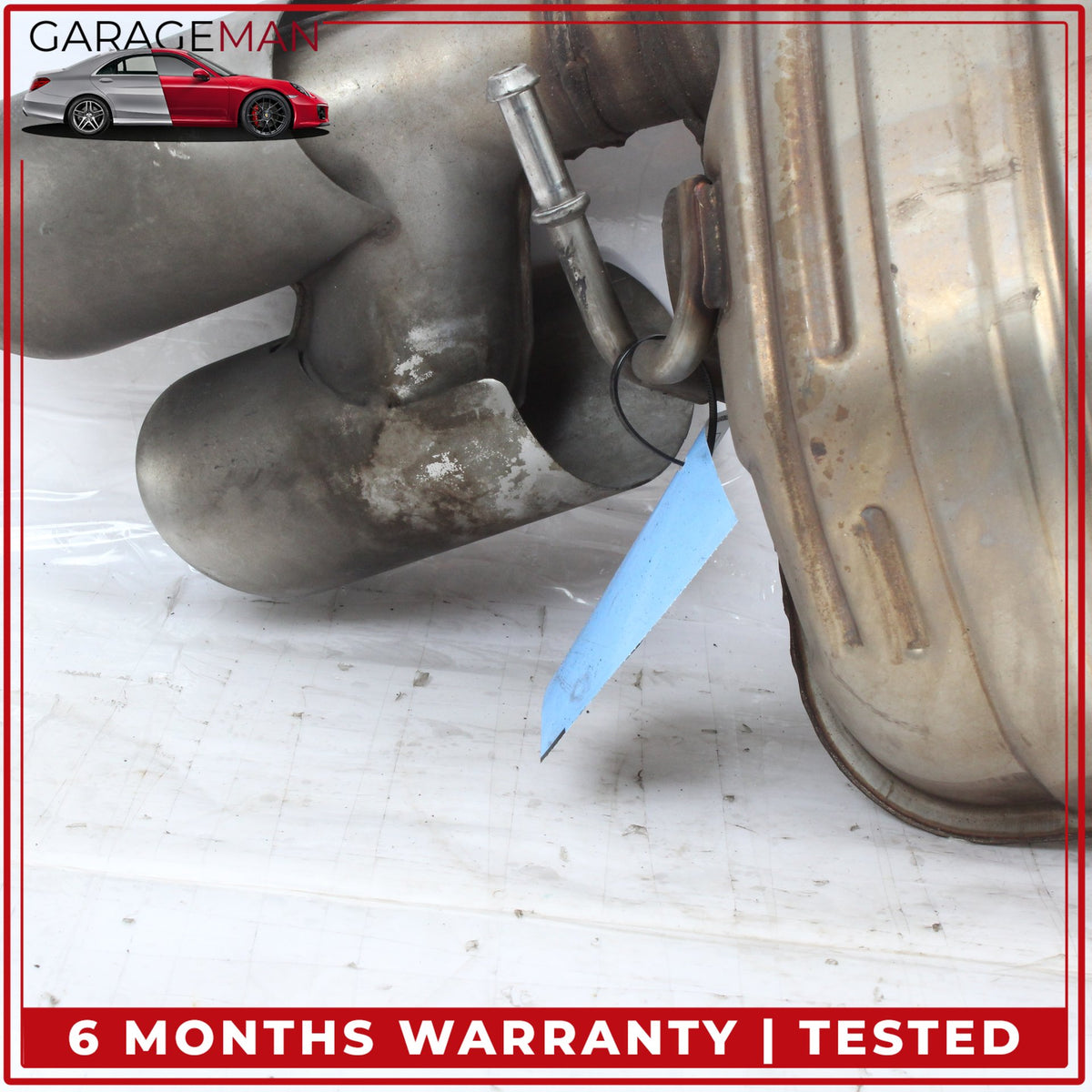 2010-2013 Porsche Panamera 970 Rear Right Side Exhaust Muffler 97011191203 OEM