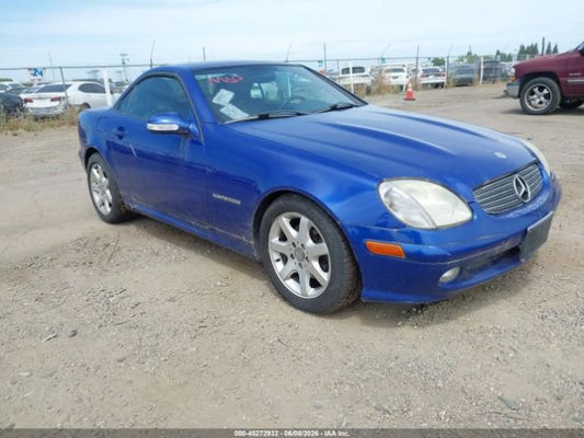Parting Out- 2001 Mercedes-Benz SLK230 R170 Kompressor- 155