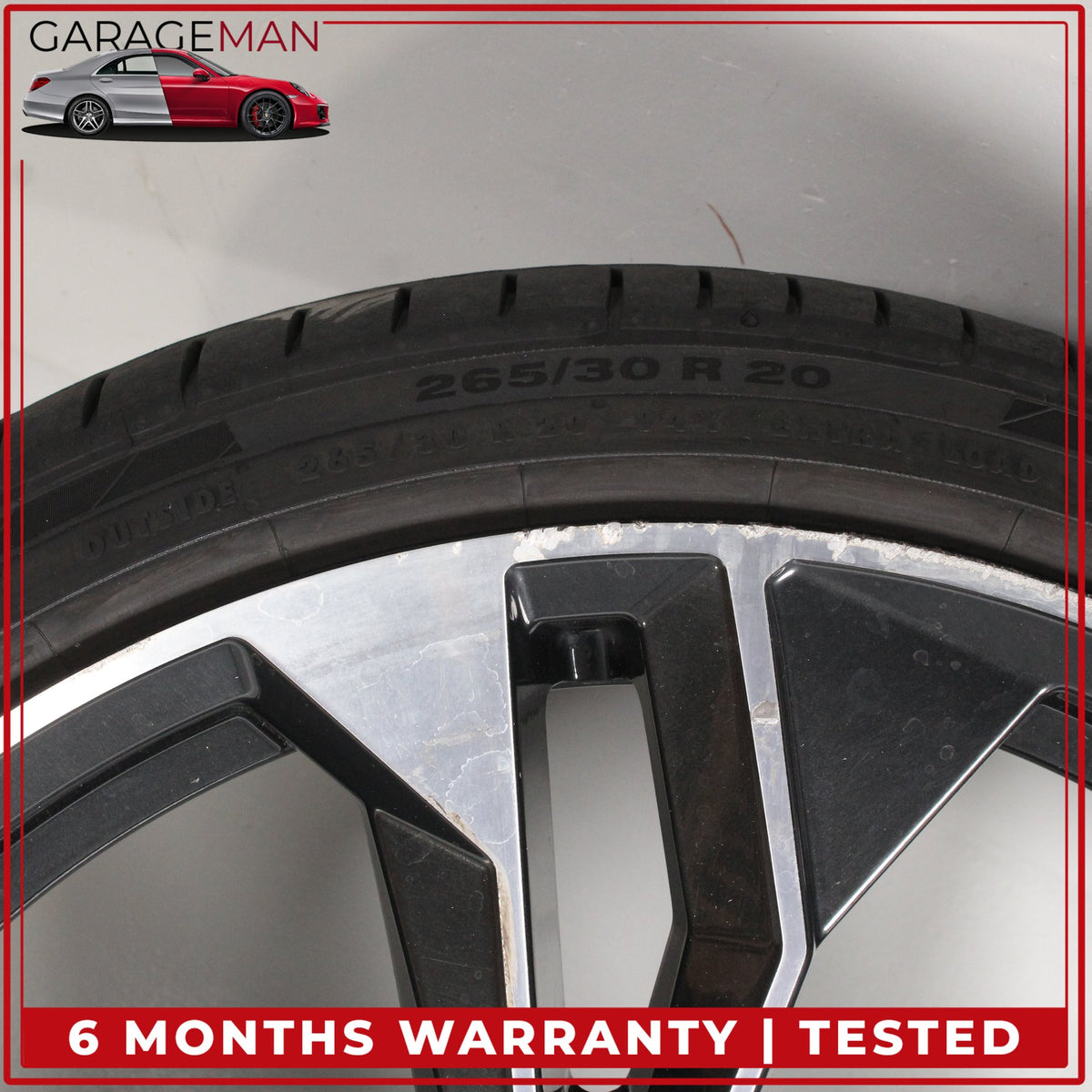 2017-2024 Audi A5 S5 Front or Rear Wheel Rim w/ Continental Tire 9JX20H2ET34 OEM