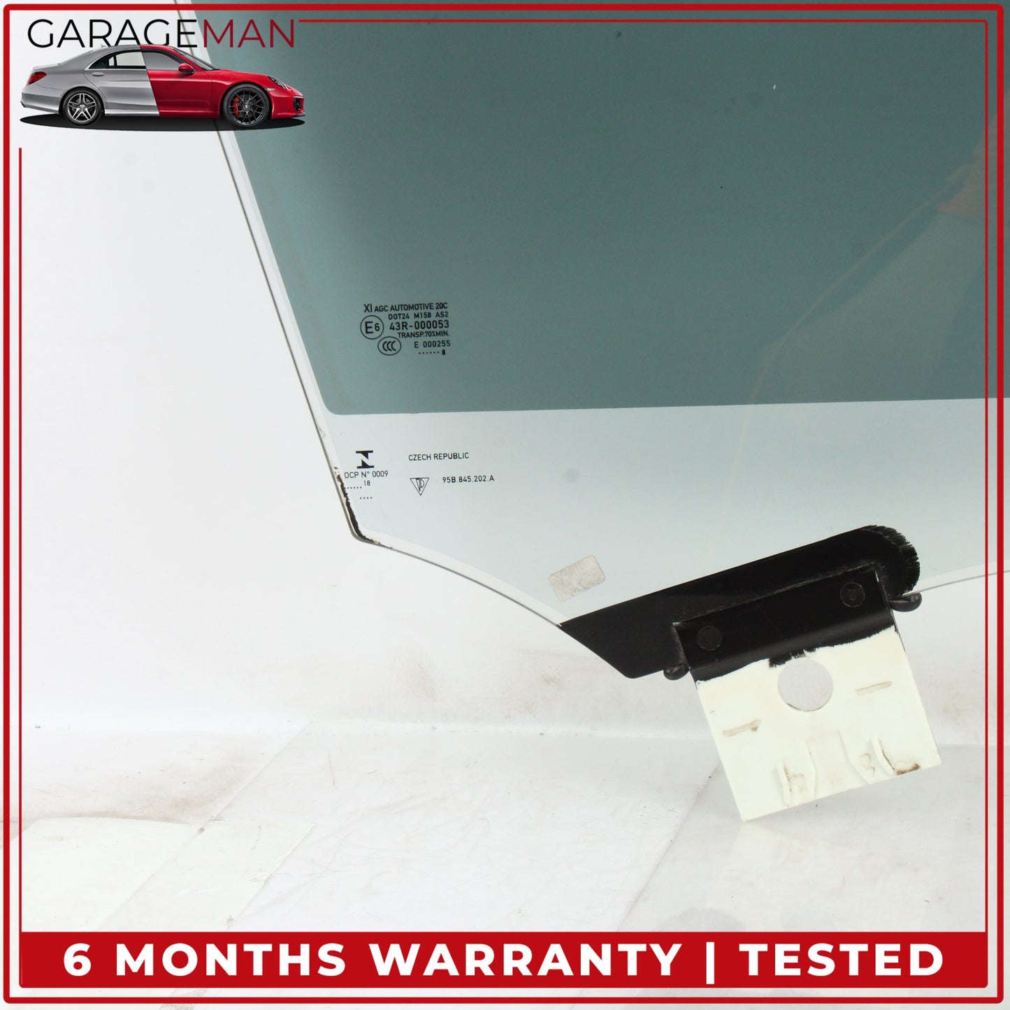 2015-2024 Porsche Macan 95B Front Right Passenger Side Door Window Glass OEM