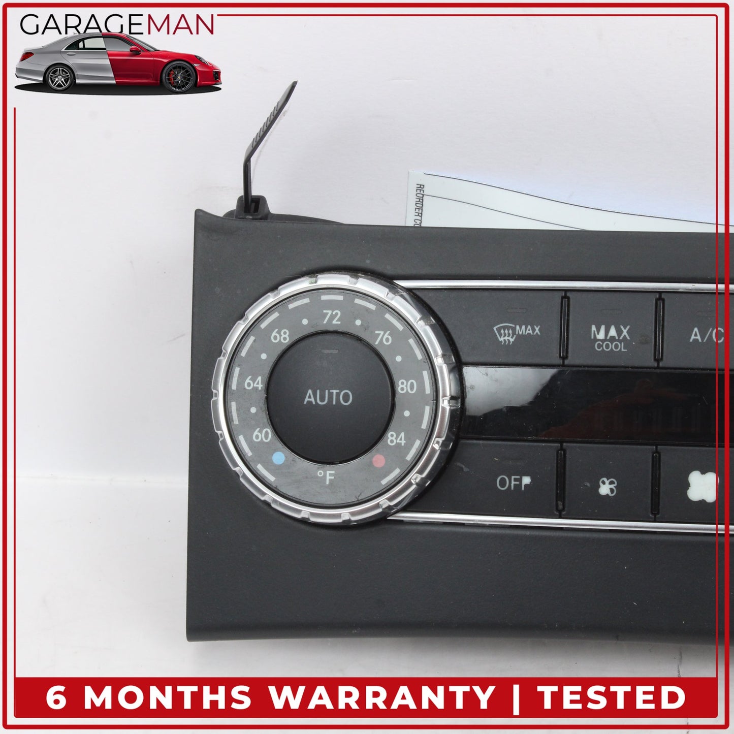 2012-2015 Mercedes W204 C250 AC Temperature Climate Control Panel 2049006808 OEM