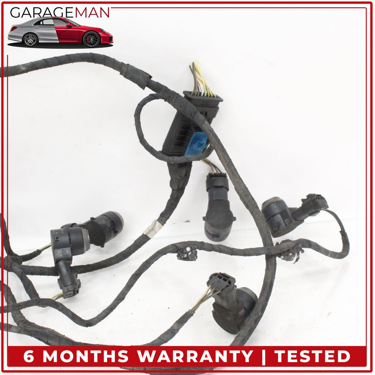 2006-2011 Mercedes W219 CLS550 Front Bumper Parking Sensors w/ Wire Harness OEM