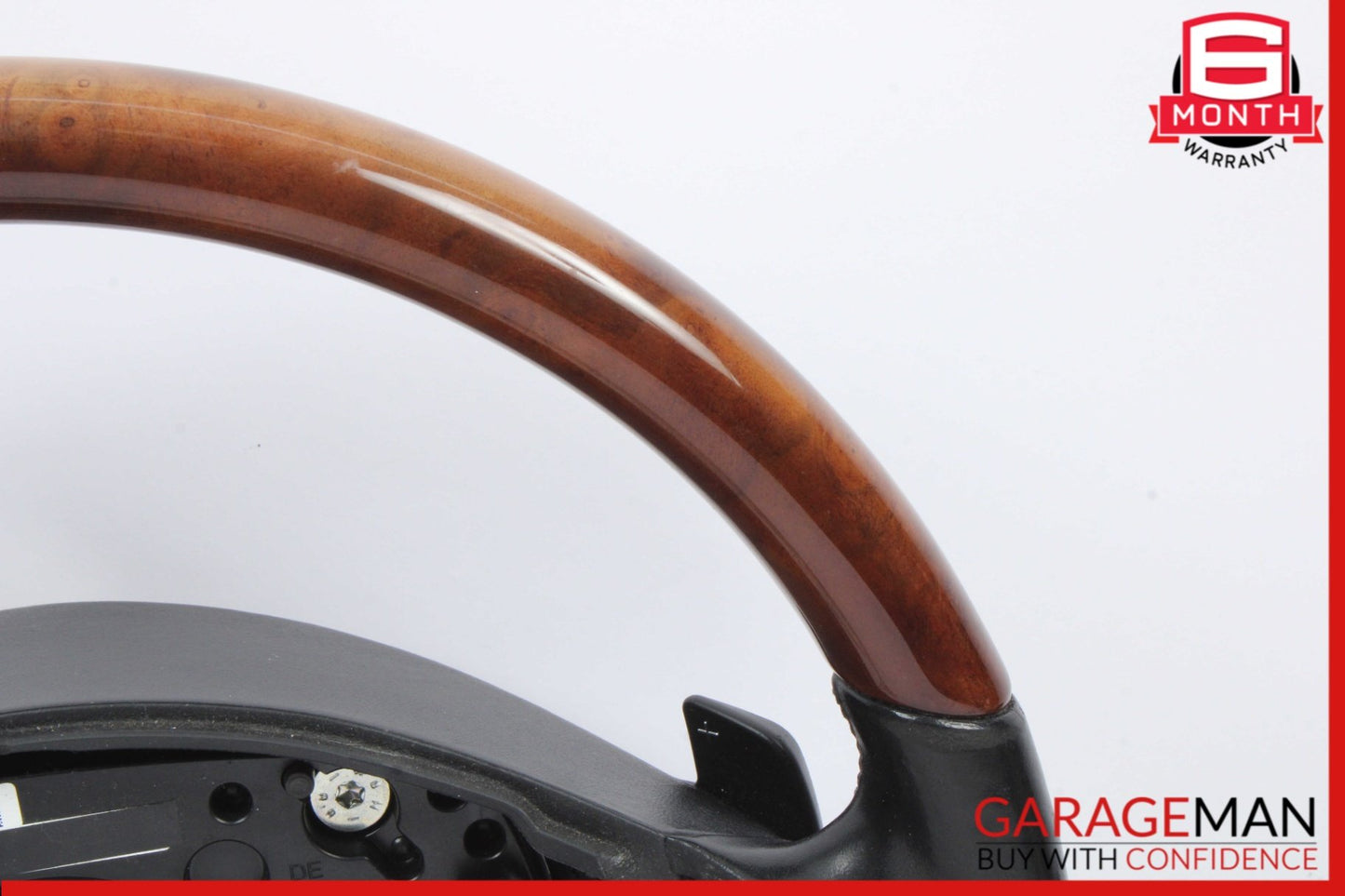2010-2014 Mercedes-Benz S550 W221 Steering Wheel Wood Trim Black 2219063800 OEM