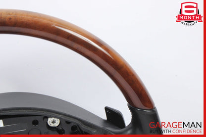 2010-2014 Mercedes-Benz S550 W221 Steering Wheel Wood Trim Black 2219063800 OEM