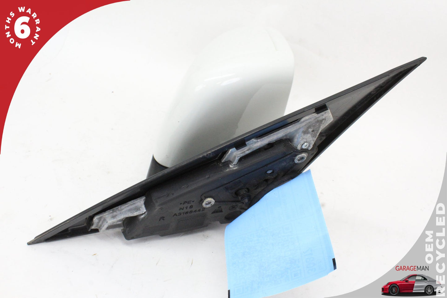 2010-2011 Mercedes W204 C300 Front Right Side Door Rear View Mirror White OEM