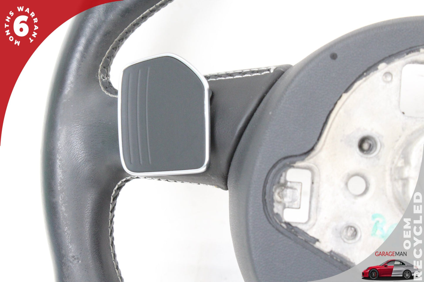 14-17 Audi SQ5 8R Sport Flat Bottom Steering Wheel w/ Paddle Shifters 8R0419091A