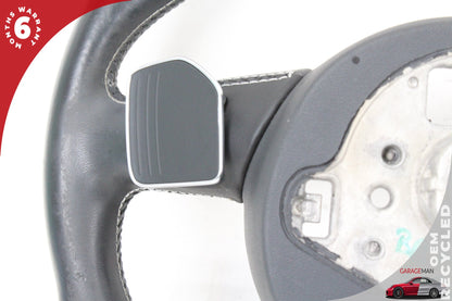 14-17 Audi SQ5 8R Sport Flat Bottom Steering Wheel w/ Paddle Shifters 8R0419091A
