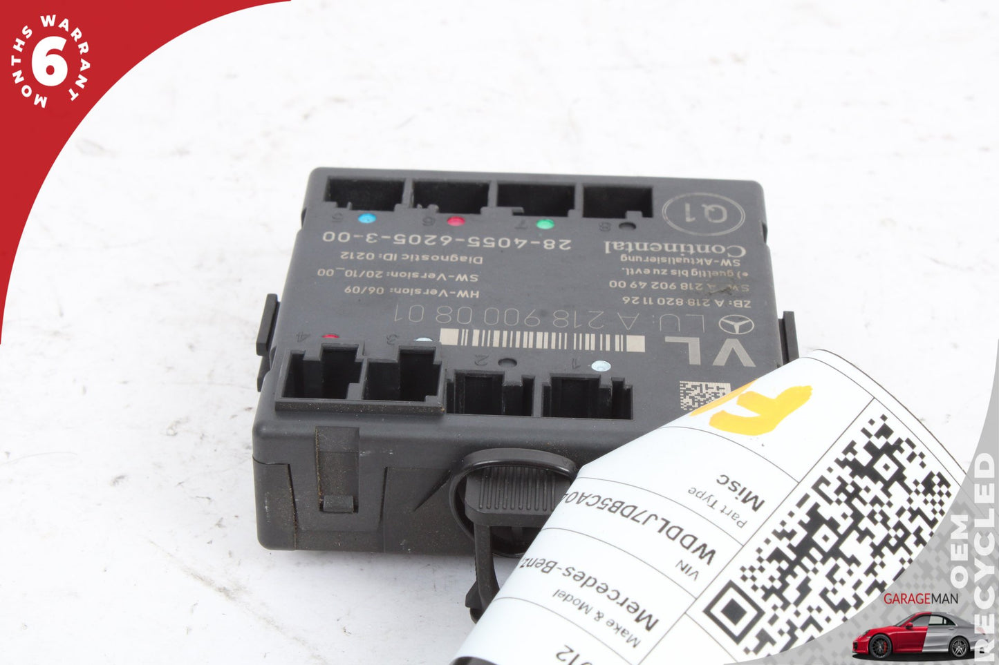 08-18 Mercedes CLS550 W218 Driver Side Door Control Module 2189000801 OEM