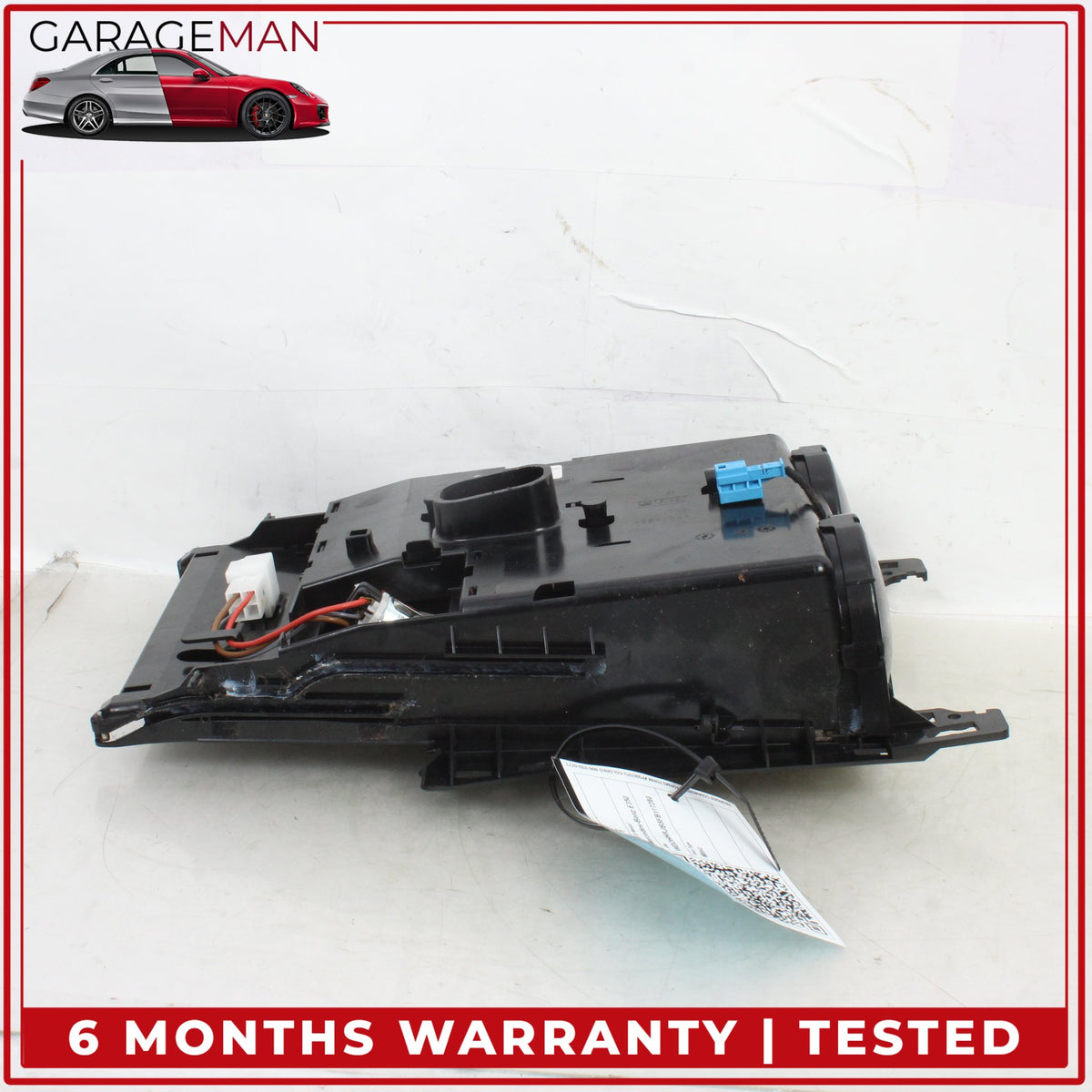 2010-2016 Mercedes W212 E350 Front Center Console Dual Cup Holder 2126809850 OEM