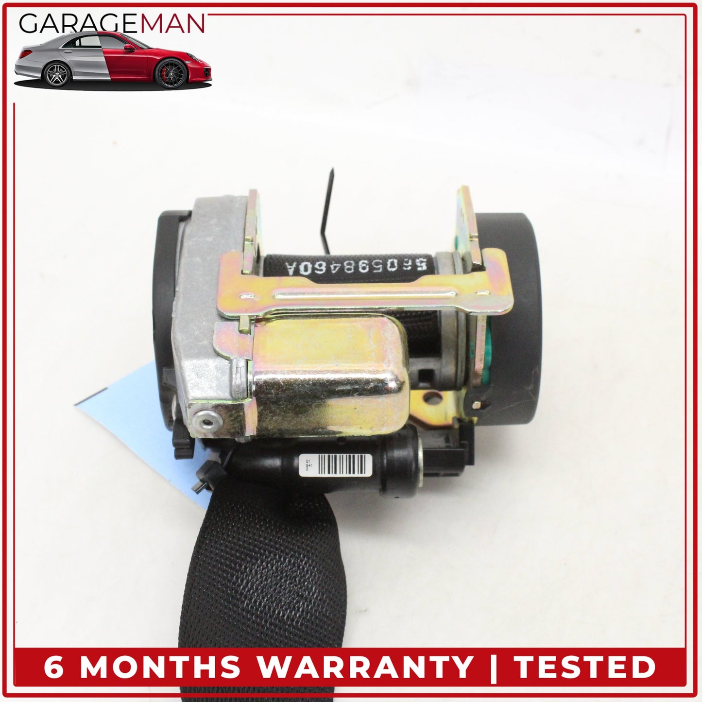 1997-2004 Mercedes-Benz SLK230 R170 Front Right Seat Belt Seatbelt Retractor Black