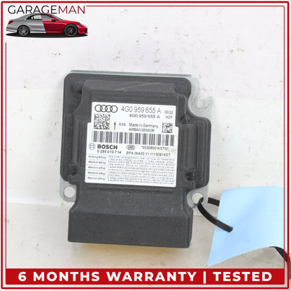 2012-2018 Audi A7 A6 Airbag Air Bag Sensor Module Bosch 4G0959655A OEM
