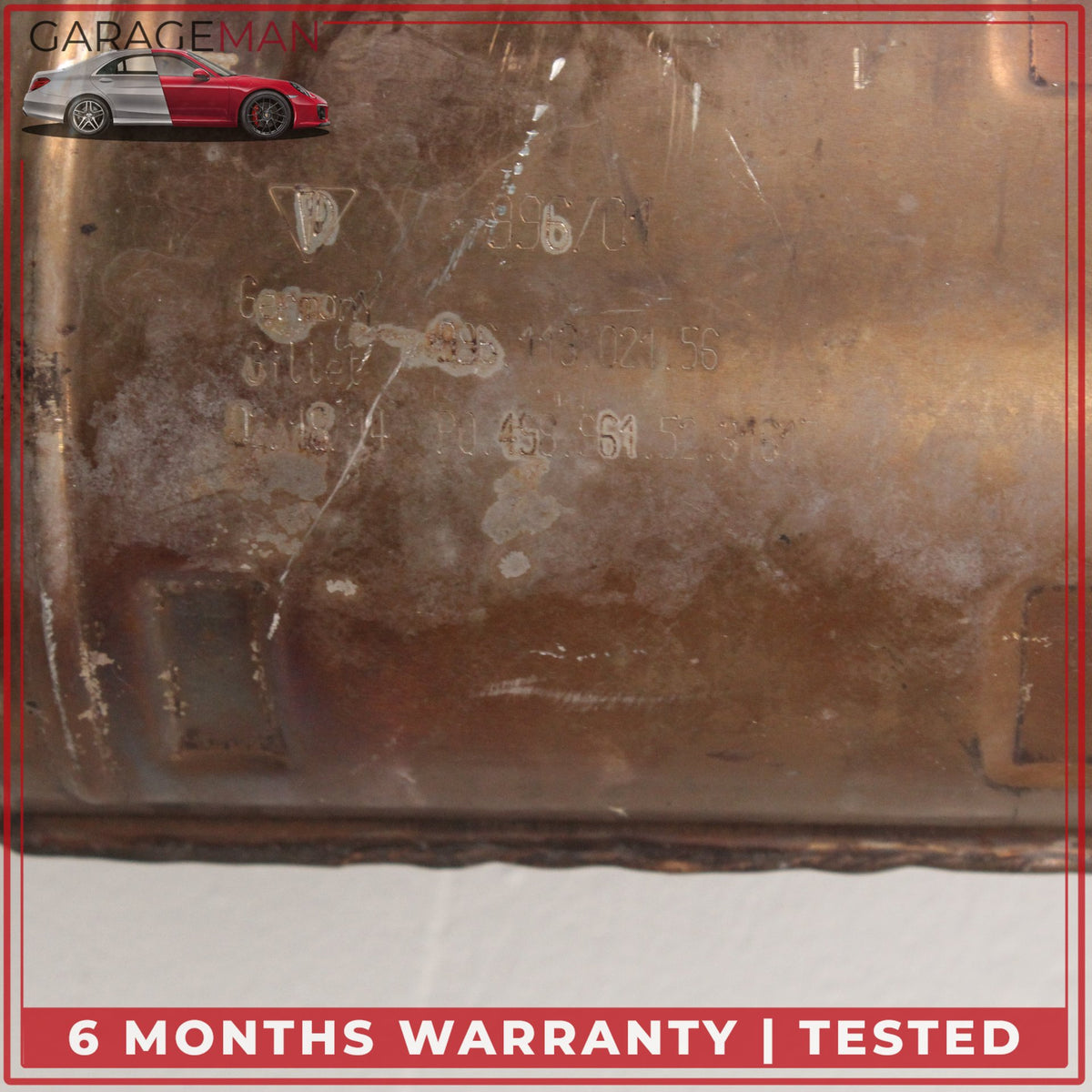 1999-2001 Porsche 911 Carrera 996 Left and Right Side Exhaust Downpipe Set OEM