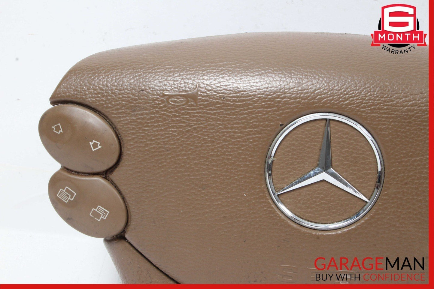 03-12 Mercedes CLK350 E550 SL500 Steering Wheel Airbag Air Bag Assembly Brown