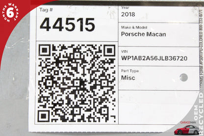 2015-2018 Porsche Macan 95B Engine Control Module ECU ECM PCM 95B906022B OEM