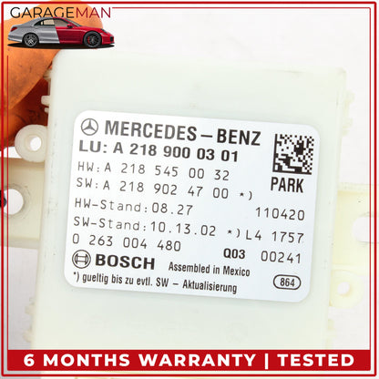 2012-2014 Mercedes W218 CLS63 AMG Parking Distance Control Module 2189000301 OEM