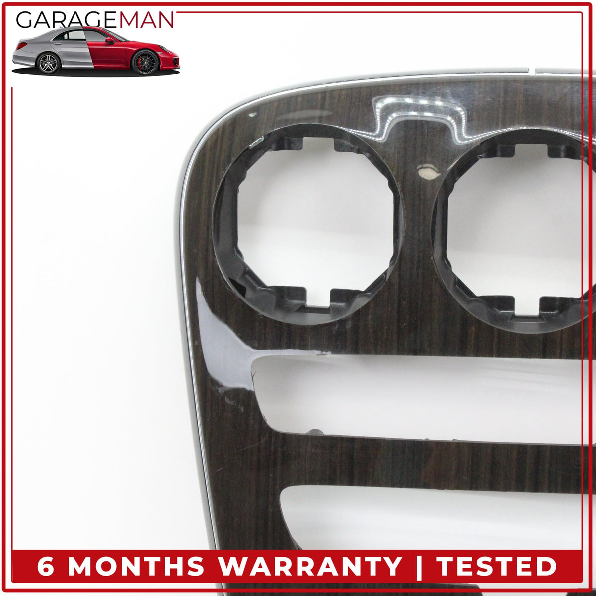 2015-2022 Mercedes W205 C300 C350e C400 Front Center Console Trim Wood OEM