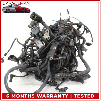2012-2018 BMW 650i F06 N63 4.4L Engine Motor Wiring Harness Set 7633268 OEM