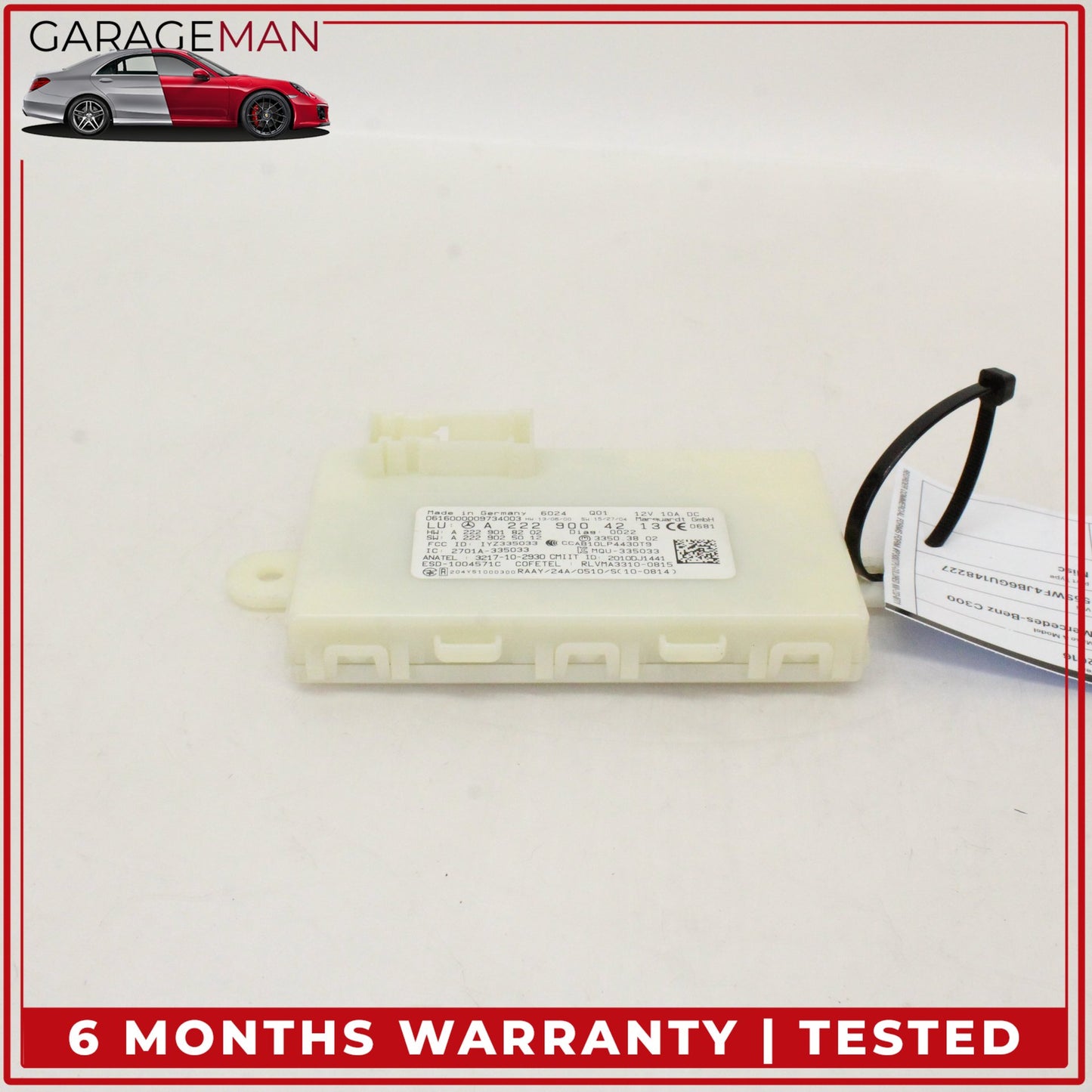 2014-2020 Mercedes W205 C300 Keyless Go Entry Control Module 2229004213 OEM