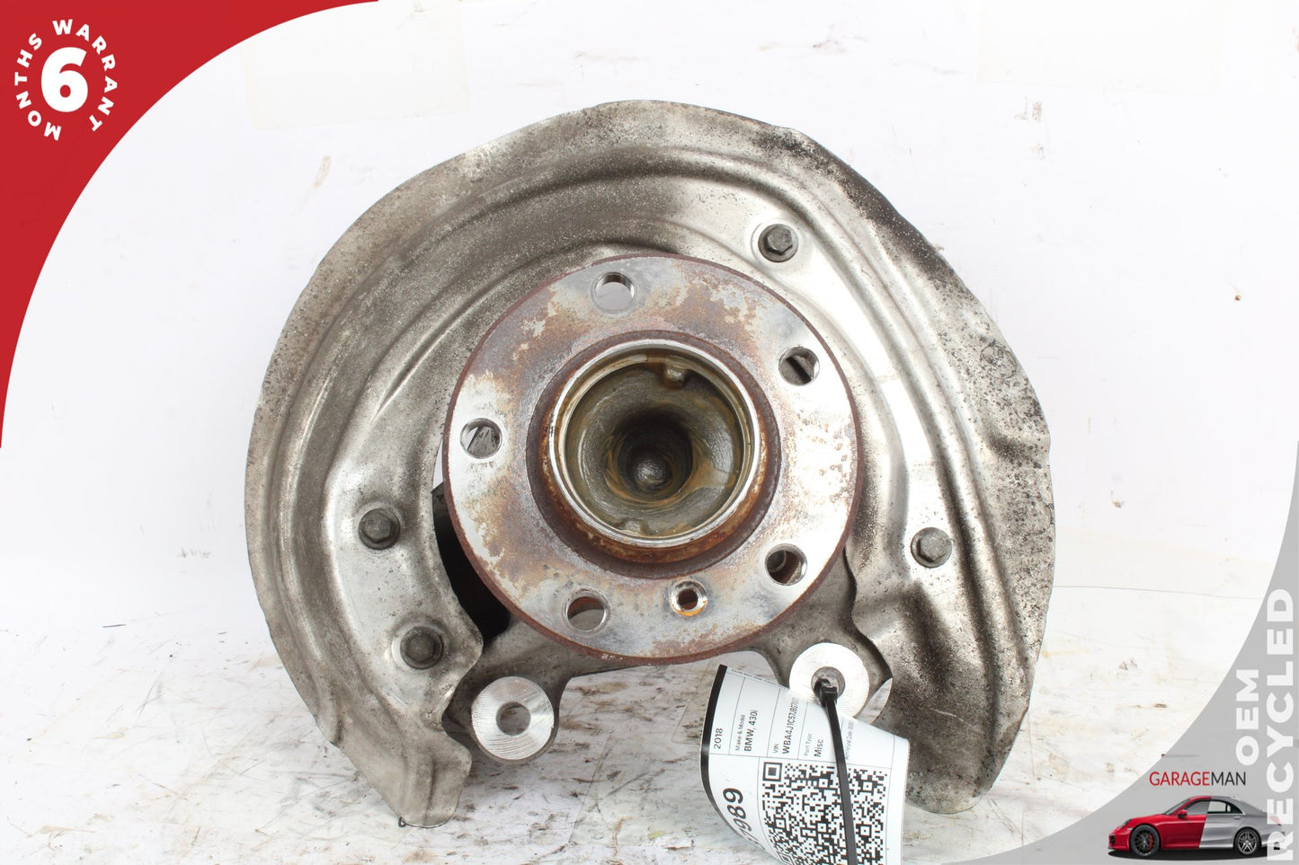 2014-2020 BMW 430i F36 Front Right Side Spindle Knuckle Wheel Hub 6858312 OEM