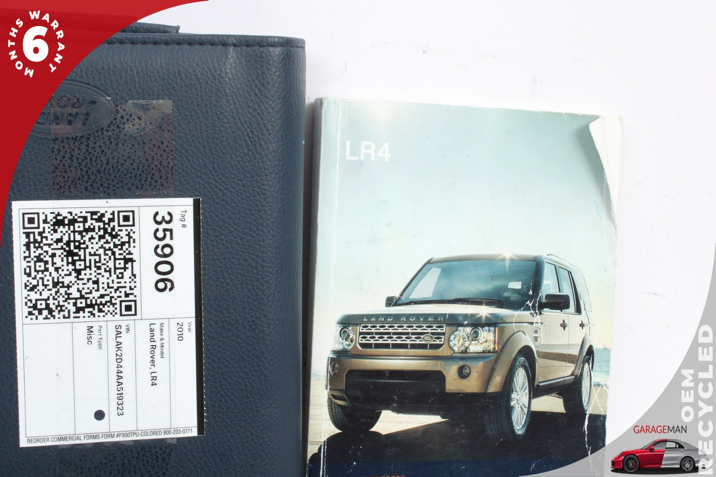 2010 Land Rover LR4 L319 SUV Owner Owner's Operator Manual Booklet OEM