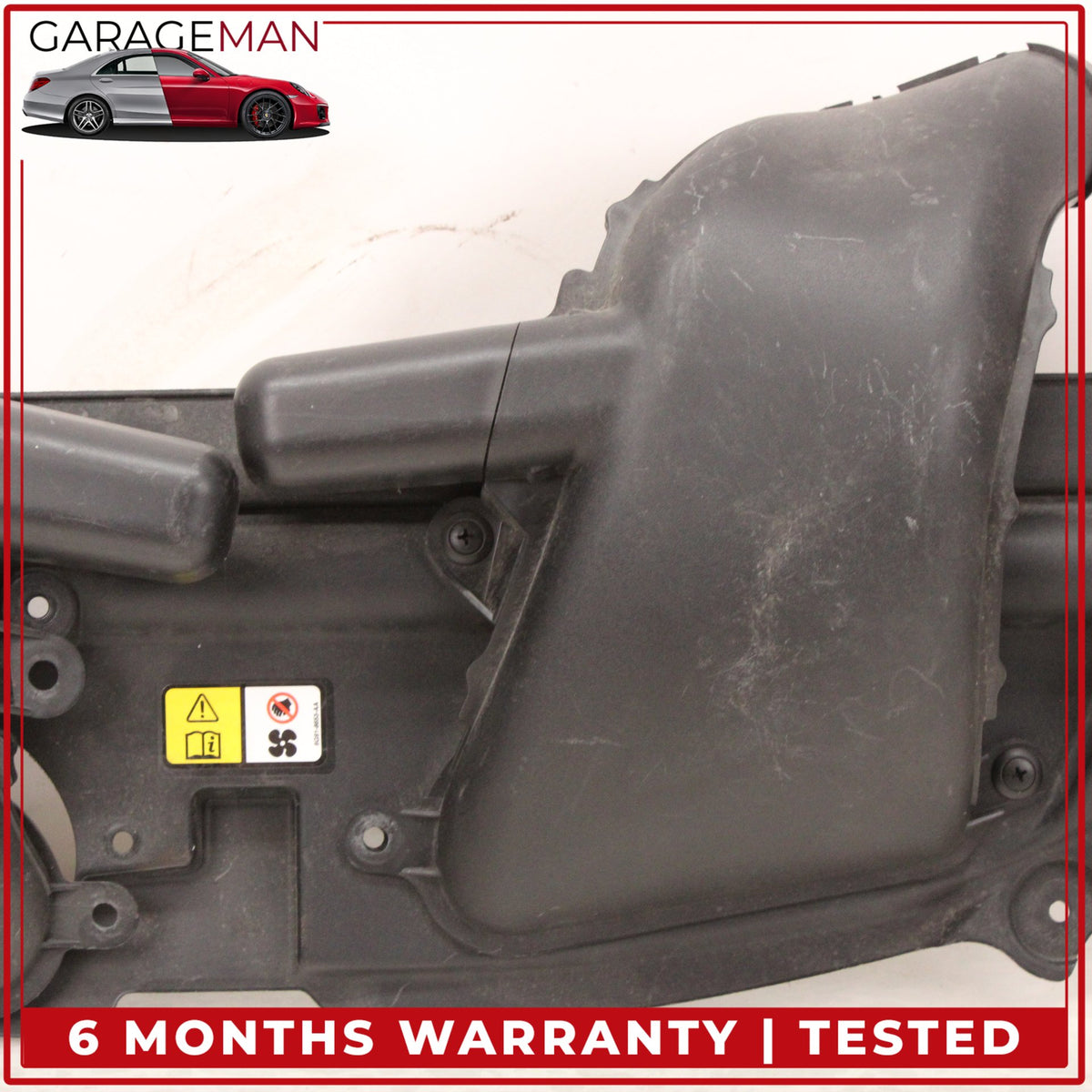 2009-2015 Jaguar XF XFR Engine Radiator Support Cover Panel 8X238A303CD OEM
