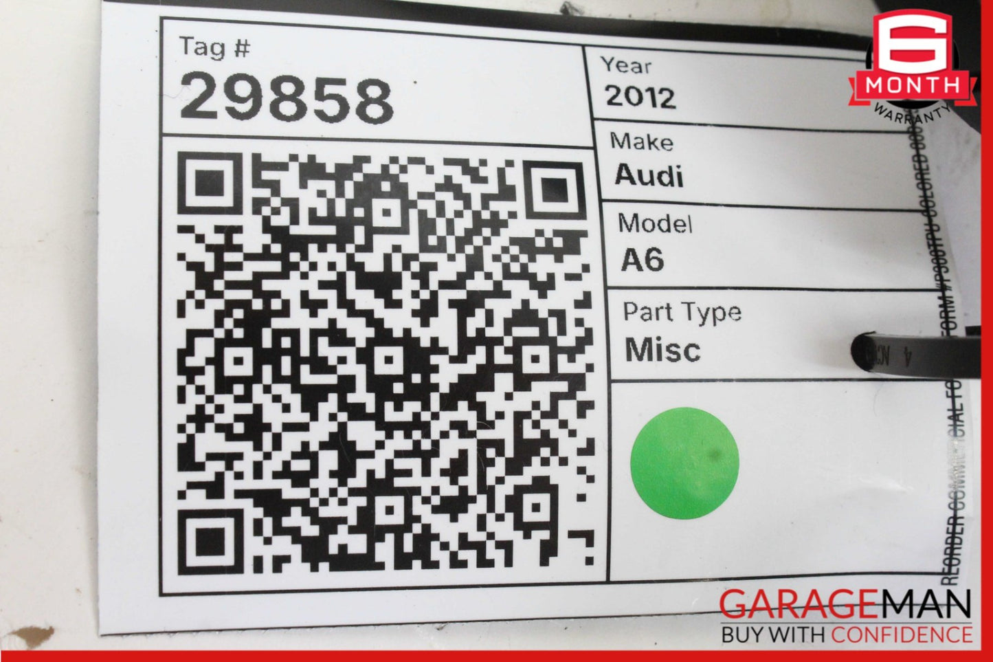 2012-2018 Audi A6 C7 Sedan Steering Column Combination Switch 4G0953502A
