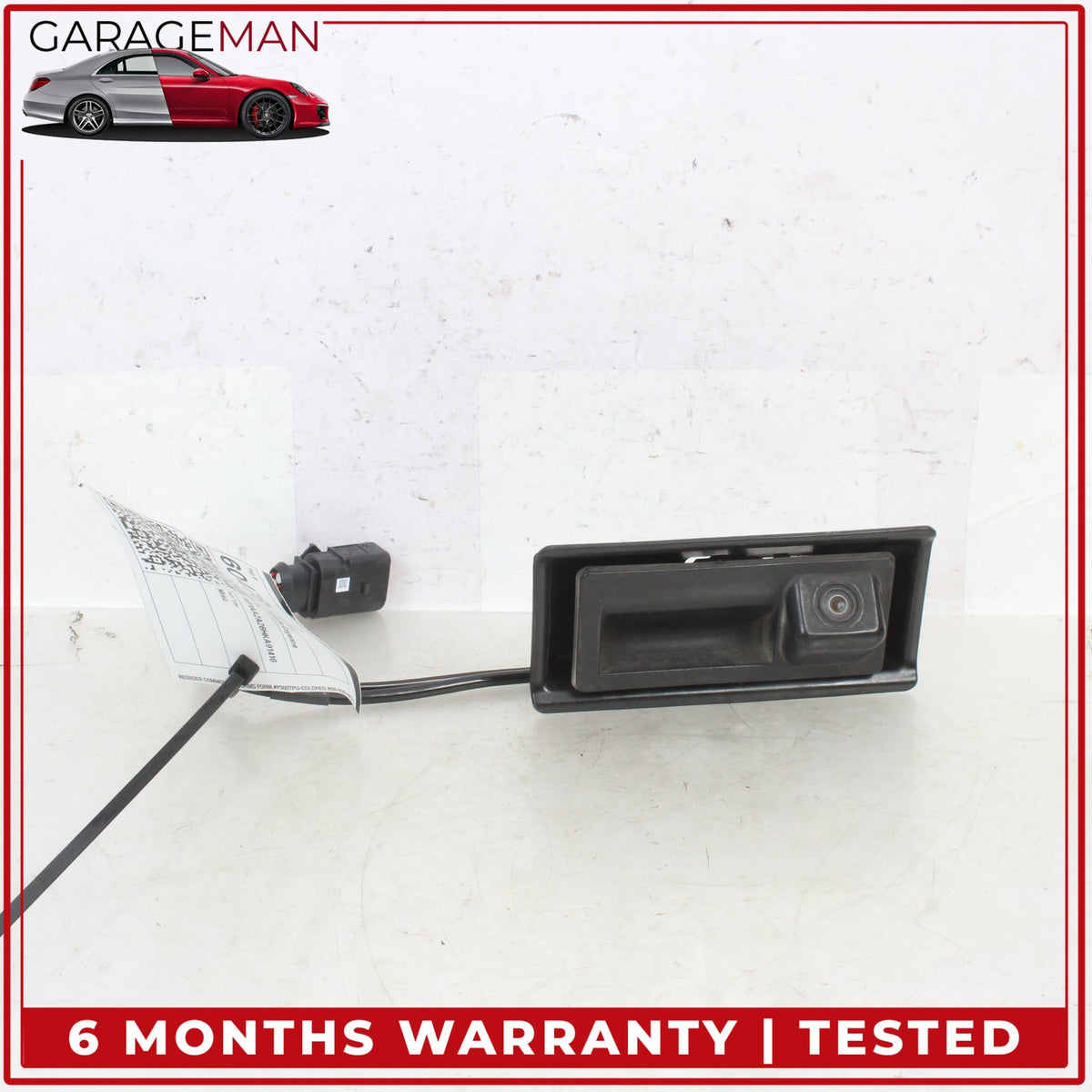 2015-2018 Porsche Cayenne 958 Trunk Tailgate Release Open Handle w/ Camera OEM
