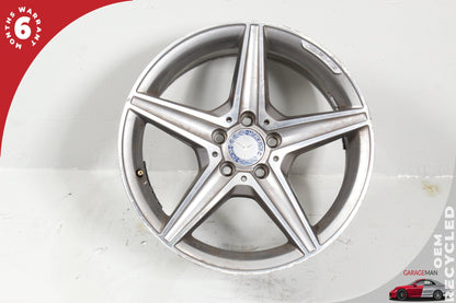 2015-2019 Mercedes W205 C300 5 Spoke Rear Side Wheel Rim 8.5JX18 H2 ET49 OEM