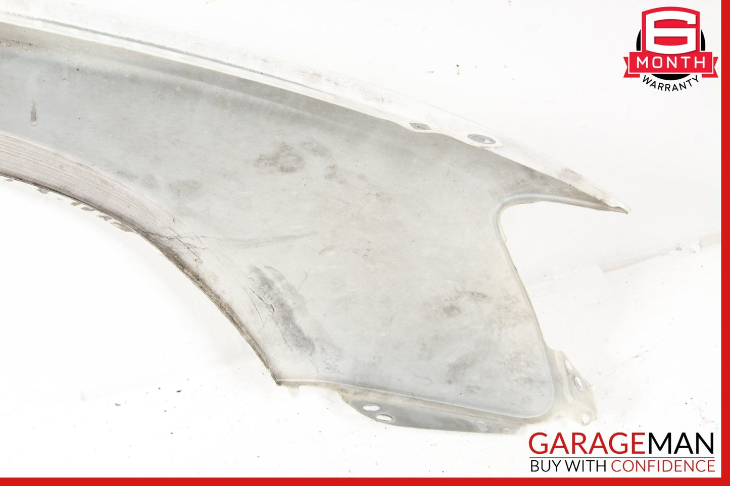 2009-2012 Audi A4 S4 Front Left Driver Side Fender Panel White 8K0821105A OEM
