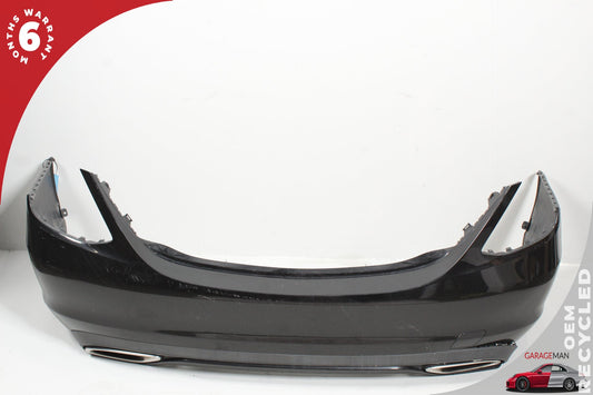 2015-2018 Mercedes-Benz C300 W205 Sedan Rear Bumper Cover 2058800347 Black
