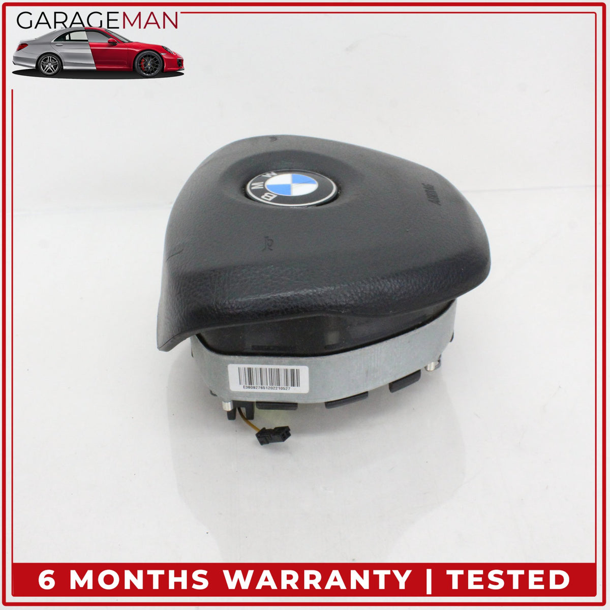 2011-2019 BMW 550i GT F07 Front Left Side Steering Wheel Airbag 32678382804 OEM