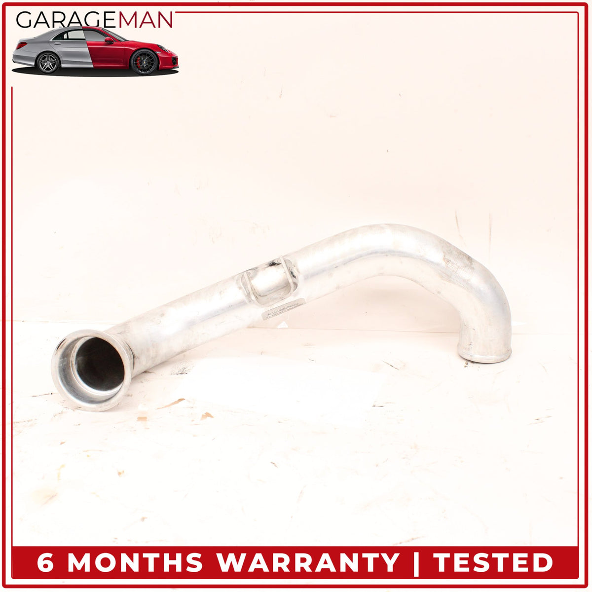 2014-2021 Mercedes W212 E400 SL400 Intercooler Hose Left and Right Side Set OEM