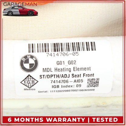 2019-2025 BMW M340i G20 Front Left or Right Side Seat Lower Thigh Cushion OEM
