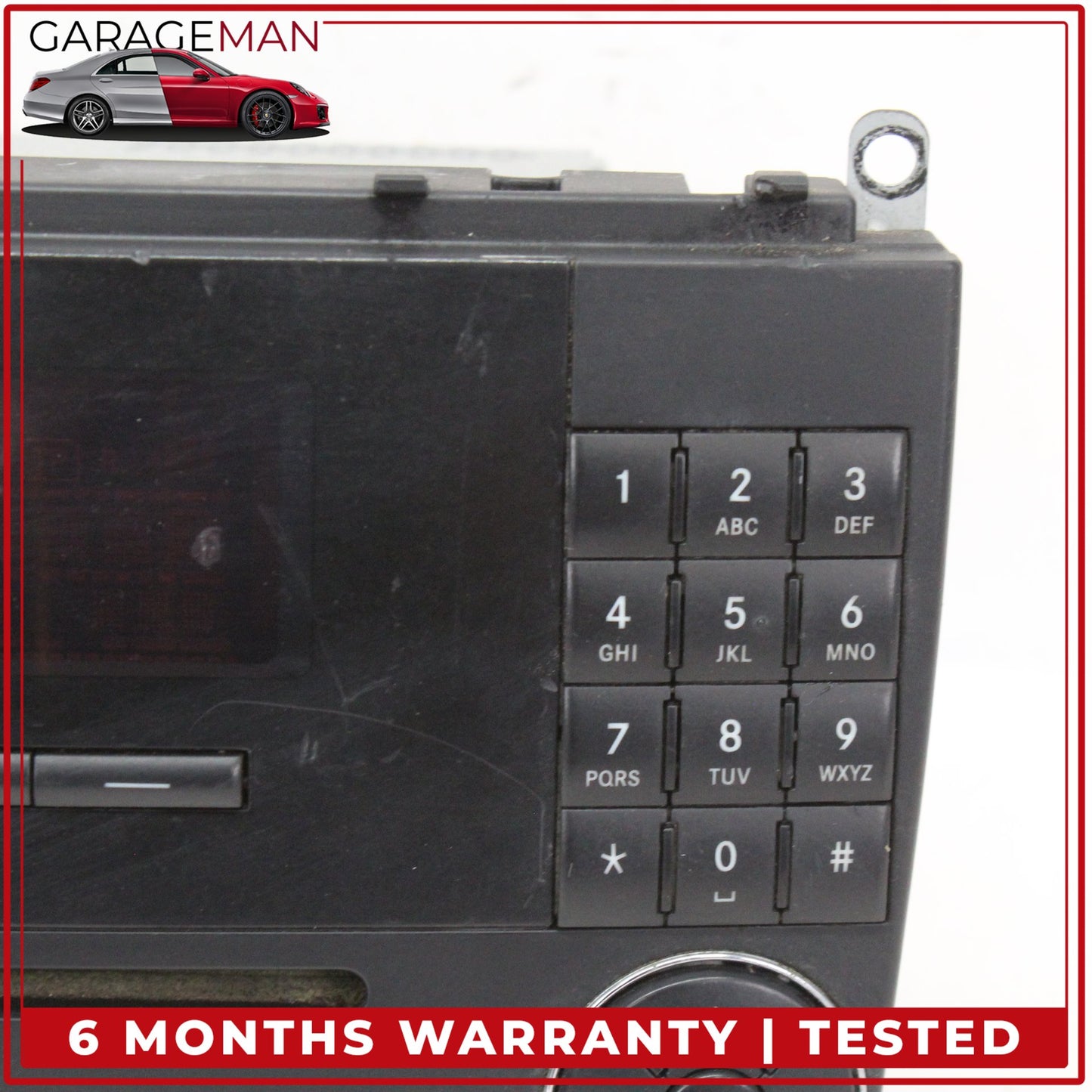 2003-2009 Mercedes-Benz CLK350 W209 Coupe Command Head Unit Navigation Radio 2098702189 OEM