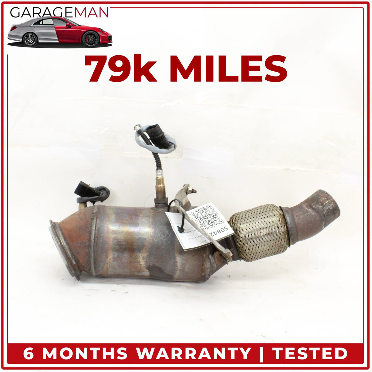 2012-2018 BMW 320i 428i 228i 328i xDrive Sedan Exhaust Downpipe 7629253 OEM