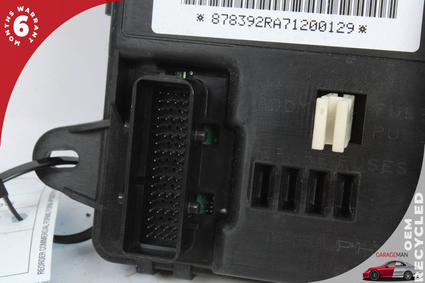 2006-2009 Pontiac Solstice Convertible Body Control Fuse Box 15906912 OEM
