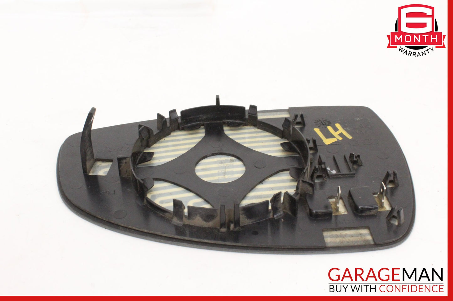 2008-2015 Audi TT 8J Front Left Side Door Rear View Mirror Glass 8J0857535C OEM