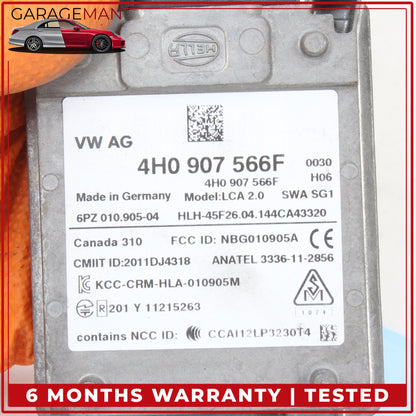 2015-2018 Audi A8 S8 Rear Right Lane Assist Blind Spot Radar Sensor Module OEM